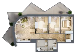 4 pokoje, apartament 78,22 m², piętro 5, oferta nr A71, Drago, Kraków, Bronowice, Górka Narodowa, ul. Stefana Banacha