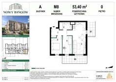 3 pokoje, mieszkanie 53,40 m², parter, oferta nr 2AM8, Nowy Bańgów Etap 2, Siemianowice Śląskie, Przełajka, ul. Bańgowska