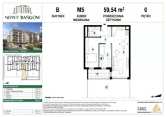 3 pokoje, mieszkanie 59,29 m², piętro 1, oferta nr 2AM14, Nowy Bańgów Etap 2, Siemianowice Śląskie, Przełajka, ul. Bańgowska