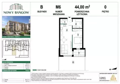 2 pokoje, mieszkanie 43,61 m², piętro 3, oferta nr 2BM30, Nowy Bańgów Etap 2, Siemianowice Śląskie, Przełajka, ul. Bańgowska