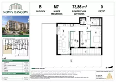 4 pokoje, mieszkanie 73,72 m², piętro 1, oferta nr 2AM12, Nowy Bańgów Etap 2, Siemianowice Śląskie, Przełajka, ul. Bańgowska