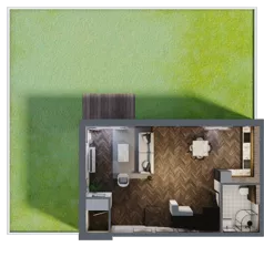 Dom i rezydencja 88,00 m², oferta nr 21.2 , Tesoro Golf Park 4PLEX, Pętkowice, ul. Parkowa
