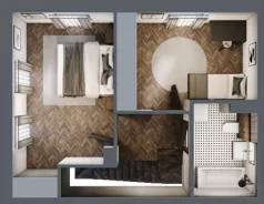 Dom i rezydencja 70,00 m², oferta nr 6.1., Tesoro Golf Park 4PLEX, Pętkowice, ul. Parkowa