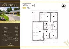 Dom i rezydencja 96,00 m², oferta nr 1.1., Tesoro Golf Park - Domy, Pętkowice, ul. Golfistów 1