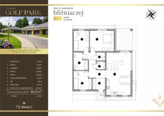 Dom i rezydencja 96,00 m², oferta nr 2.2., Tesoro Golf Park - Domy, Pętkowice, ul. Golfistów 1