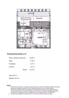 2 pokoje, apartament inwestycyjny 44,40 m², piętro 1, oferta nr 17, Klimaty Bałtyku, Dziwnów, ul. Daglezji 93-94