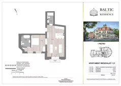2 pokoje, apartament 58,15 m², piętro 2, oferta nr 310/2.31, Baltic Luxury Residence, Międzyzdroje, ul. Bohaterów Warszawy 14