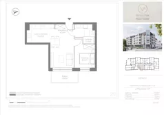 2 pokoje, apartament 36,91 m², piętro 3, oferta nr 29, Ventus Park, Świnoujście, Śródmieście, Piłsudskiego 7