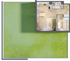 2 pokoje, apartament 47,97 m², parter, oferta nr C02, Osiedle Kompas, Gdańsk, Orunia Górna-Gdańsk Południe, Maćkowy, ul. Czerska 35