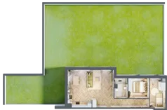 3 pokoje, apartament 65,48 m², parter, oferta nr C04, Osiedle Kompas, Gdańsk, Orunia Górna-Gdańsk Południe, Maćkowy, ul. Czerska 35