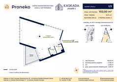 Lokal użytkowy 102,00 m², oferta nr B1_2U03, Kaskada Jasień II - lokale usługowe, Gdańsk, Jasień, ul. Stankiewicza 24