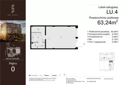 Lokal użytkowy 63,24 m², oferta nr LU.4, Sky Trust III lokale użytkowe, Kielce, Bocianek, al. Solidarności 32 B