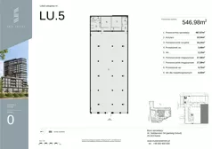 Lokal użytkowy 546,98 m², oferta nr LU5, Sky Trust etap II lokale użytkowe, Kielce, Bocianek, al. Solidarności / ul. Świętokrzyska