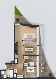 3 pokoje, mieszkanie 62,69 m², piętro 3, oferta nr M.55, Nowa Gwiazda, Katowice, Zawodzie, ul. Bogucicka