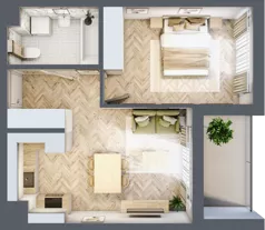 2 pokoje, mieszkanie 40,63 m², piętro 5, oferta nr F36, Panorama Struga, Radom, Śródmieście, ul. Andrzeja Struga 60