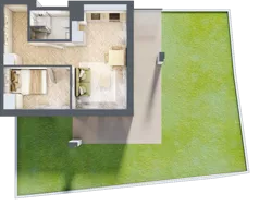 2 pokoje, mieszkanie 33,10 m², parter, oferta nr Budynek 1 Mieszkanie 12, Krakowska Rogatka, Kielce, Centrum, ul. Miodowicza 1