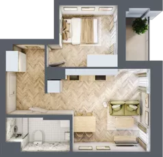 2 pokoje, lokal inwestycyjny 38,00 m², piętro 2, oferta nr L2, Sky Trust II - lokale inwestycyjne, Kielce, Bocianek, al. Solidarności / ul. Świętokrzyska