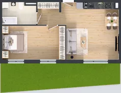 2 pokoje, mieszkanie 56,64 m², parter, oferta nr 33, Osiedle Janowiecka 27, Warszawa, Targówek, Elsnerów, ul. Janowiecka 27