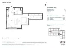1 pokój, apartament inwestycyjny 41,87 m², piętro 3, oferta nr 3.15, Olivia Pulse, Gdańsk, Oliwa, ul. Grunwaldzka