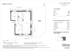 3 pokoje, mieszkanie 60,63 m², parter, oferta nr s2.0.09, Leśna Sopot, Sopot, Świemirowo, ul. Leśna 13