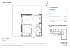 2 pokoje, apartament inwestycyjny 31,79 m², parter, oferta nr 0.1, Olivia Pulse, Gdańsk, Oliwa, ul. Grunwaldzka