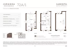 Dom 123,23 m², oferta nr 72A_1, Juranda Residence, Warszawa, Białołęka, Brzeziny, ul. Juranda ze Spychowa 70