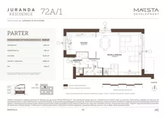 Dom 123,23 m², oferta nr 72A_1, Juranda Residence, Warszawa, Białołęka, Brzeziny, ul. Juranda ze Spychowa 70