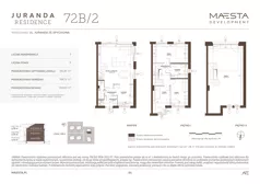 Dom 125,82 m², oferta nr 72B_2, Juranda Residence, Warszawa, Białołęka, Brzeziny, ul. Juranda ze Spychowa 70