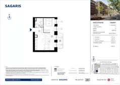 1 pokój, mieszkanie 36,95 m², parter, oferta nr AA0007, Niedziałkowskiego Park, Poznań, Wilda, ul. Niedziałkowskiego Park
