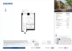1 pokój, mieszkanie 30,12 m², piętro 1, oferta nr AA0102, Niedziałkowskiego Park, Poznań, Wilda, ul. Niedziałkowskiego Park