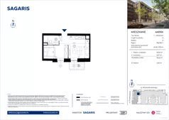 1 pokój, mieszkanie 30,63 m², piętro 1, oferta nr AA0104, Niedziałkowskiego Park, Poznań, Wilda, ul. Niedziałkowskiego Park