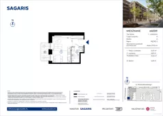 1 pokój, mieszkanie 26,26 m², piętro 2, oferta nr AA0209, Niedziałkowskiego Park, Poznań, Wilda, ul. Niedziałkowskiego Park