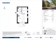 1 pokój, mieszkanie 39,21 m², piętro 3, oferta nr AA0305, Niedziałkowskiego Park, Poznań, Wilda, ul. Niedziałkowskiego Park