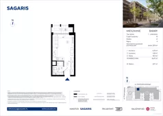 1 pokój, mieszkanie 26,99 m², piętro 4, oferta nr BA0409, Niedziałkowskiego Park, Poznań, Wilda, ul. Niedziałkowskiego Park
