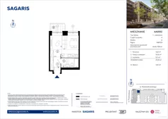1 pokój, mieszkanie 29,29 m², parter, oferta nr AA0002, Niedziałkowskiego Park, Poznań, Wilda, ul. Niedziałkowskiego Park