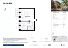 2 pokoje, mieszkanie 51,69 m², piętro 1, oferta nr AA0110, Niedziałkowskiego Park, Poznań, Wilda, ul. Niedziałkowskiego Park