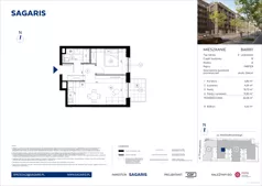 2 pokoje, mieszkanie 42,08 m², parter, oferta nr BA0001, Niedziałkowskiego Park, Poznań, Wilda, ul. Niedziałkowskiego Park