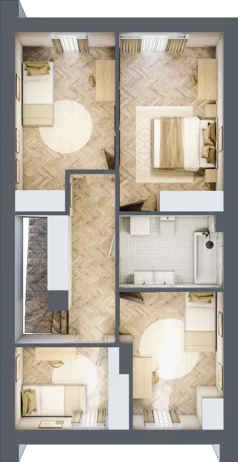 Dom 124,23 m², oferta nr 47, Osada Nadolicka, Nadolice Małe, ul. Wrocławska