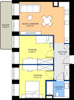 3 pokoje, mieszkanie 62,67 m², parter, oferta nr AA0009, Niedziałkowskiego Park, Poznań, Wilda, ul. Niedziałkowskiego Park