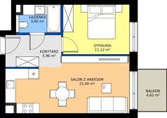 2 pokoje, mieszkanie 42,38 m², parter, oferta nr BA0002, Niedziałkowskiego Park, Poznań, Wilda, ul. Niedziałkowskiego Park