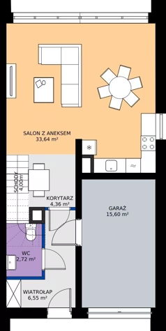 Dom 101,92 m², oferta nr 14_1, Osada Nadolicka 3, Nadolice Małe, ul. Wrocławska