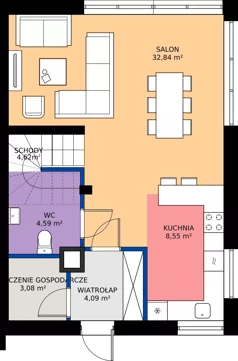 Dom 102,70 m², oferta nr 4_1, Osada Nadolicka 3, Nadolice Małe, ul. Wrocławska