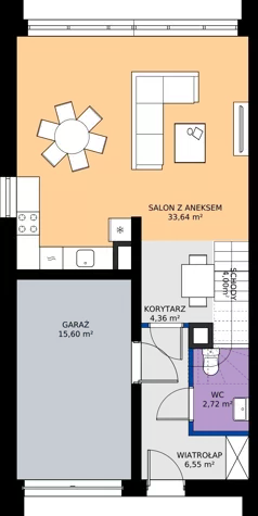 Dom 101,92 m², oferta nr 17_2, Osada Nadolicka 3, Nadolice Małe, ul. Wrocławska