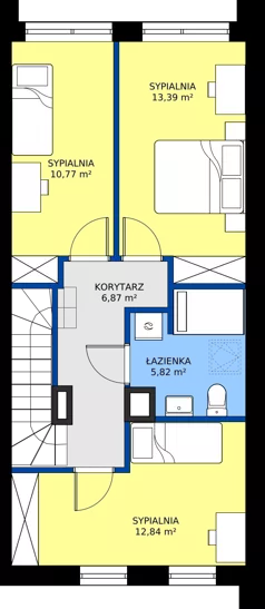 Dom 102,70 m², oferta nr 6_1, Osada Nadolicka 3, Nadolice Małe, ul. Wrocławska