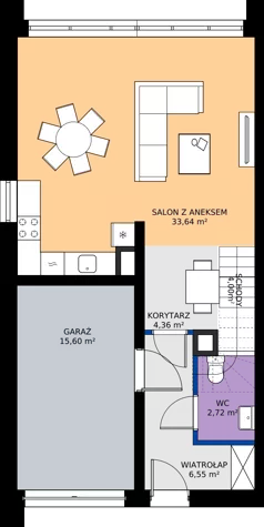 Dom 101,92 m², oferta nr 4_2, Osada Nadolicka 3, Nadolice Małe, ul. Wrocławska