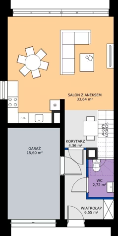 Dom 101,92 m², oferta nr 23_2, Osada Nadolicka 3, Nadolice Małe, ul. Wrocławska