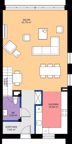 Dom 123,49 m², oferta nr 19_1, Osada Nadolicka 3, Nadolice Małe, ul. Wrocławska
