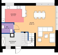 Dom 115,99 m², oferta nr 23_1, Osada Nadolicka 3, Nadolice Małe, ul. Wrocławska