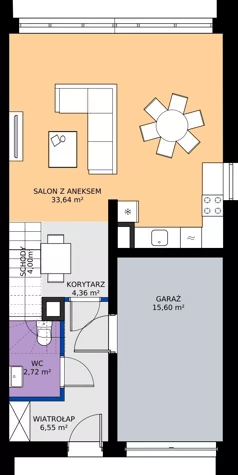 Dom 101,92 m², oferta nr 22_2, Osada Nadolicka 3, Nadolice Małe, ul. Wrocławska