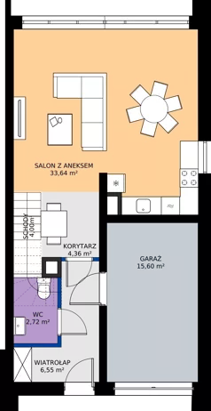 Dom 101,92 m², oferta nr 16_1, Osada Nadolicka 3, Nadolice Małe, ul. Wrocławska